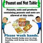 Thriving With Allergies: Peanut, Tree Nut Free Classroom Poster   Printable Peanut Free Classroom Signs