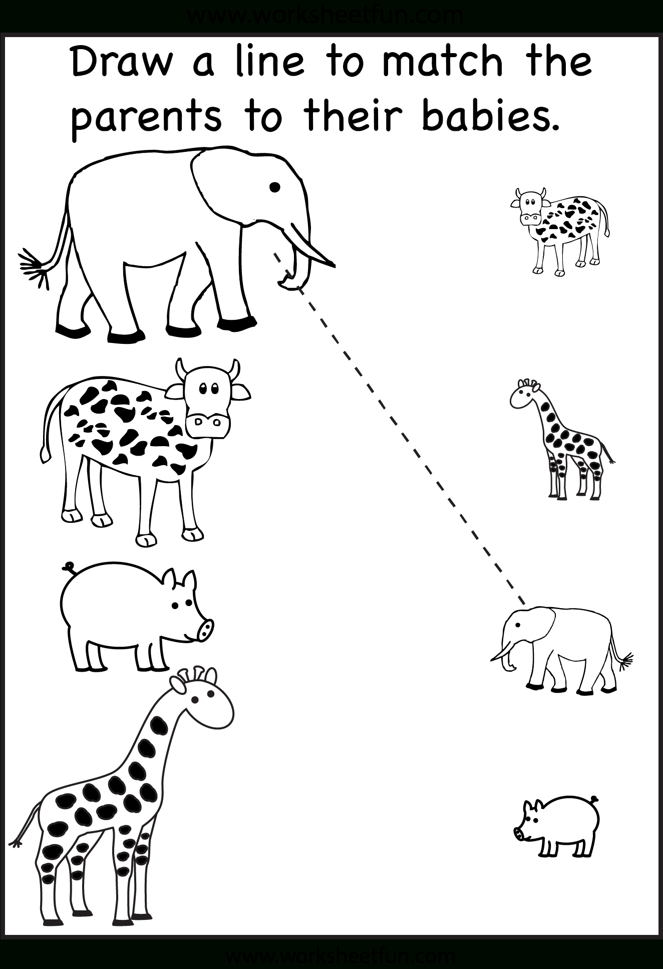 Tons And Tons Of Free Printables! Tracing, Matching, Etc - Free Printable Preschool Worksheets