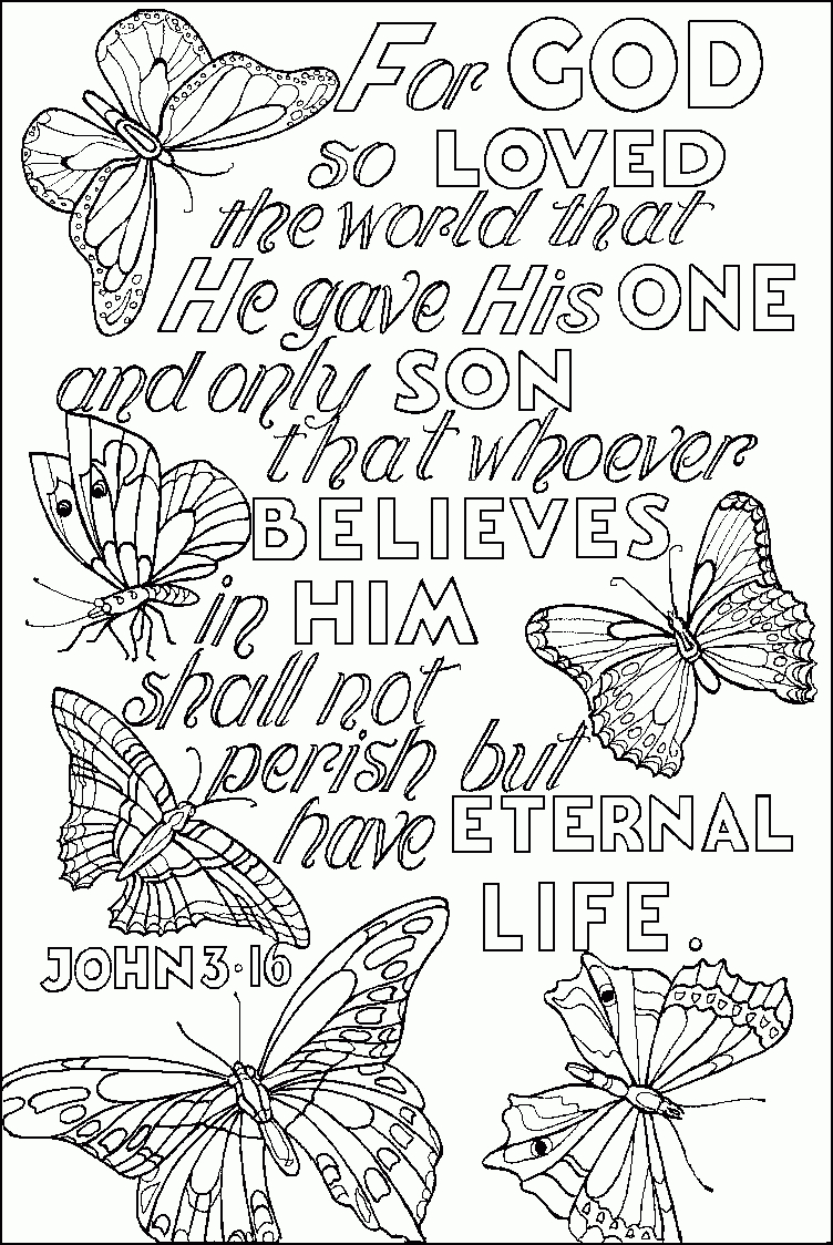 Top 10 Free Printable Bible Verse Coloring Pages Online | Christian - Free Printable Bible Coloring Pages