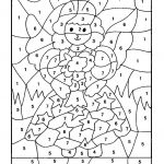 Top 10 Free Printable Colornumber Coloring Pages Online | Let's   Free Printable Christmas Color By Number Coloring Pages