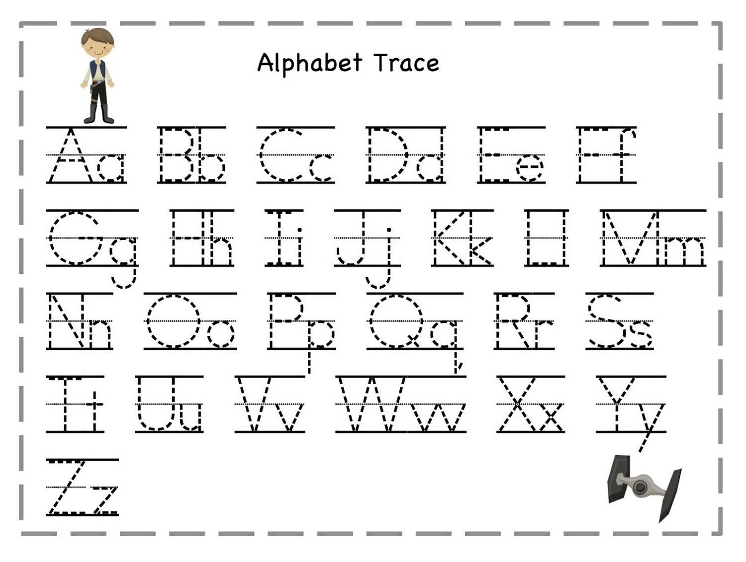 Trace Letters Worksheets. Letter. Alistairtheoptimist Free Worksheet - Free Printable Traceable Letters