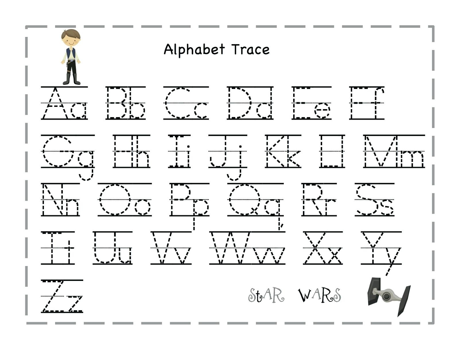 Tracing Alphabet Letters Printable Printable Tracing Letter Free - Free Printable Traceable Letters