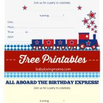 Train Birthday Party Invitations: Free Printables | Celebrate: Kid   Free Printable Train Pictures