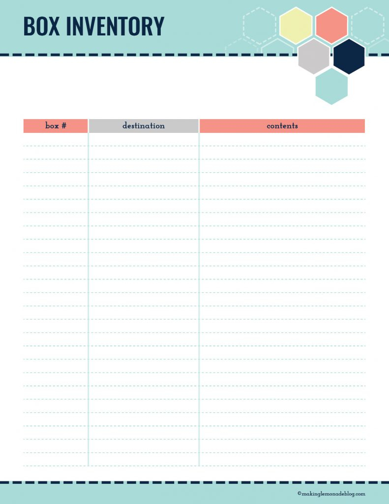 Ultimate Collection Of Moving Printables (Free Printable Moving Kit!) - Free Printable Checklist