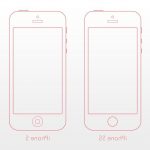 Unique Iphone 5 Paper Template Vector Images » Free Vector Art   Free Printable Iphone Skins