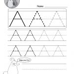 Uppercase Letter Tracing Worksheets (Free Printables)   Doozy Moo   Free Printable Alphabet Tracing Worksheets