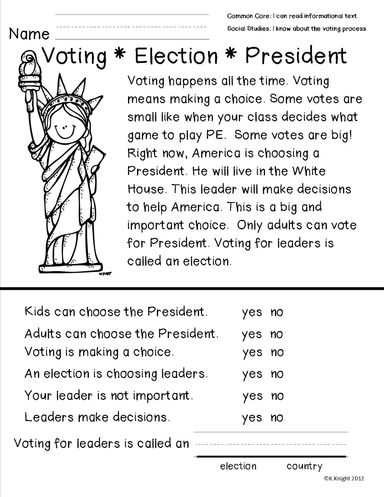Us Symbols Worksheets