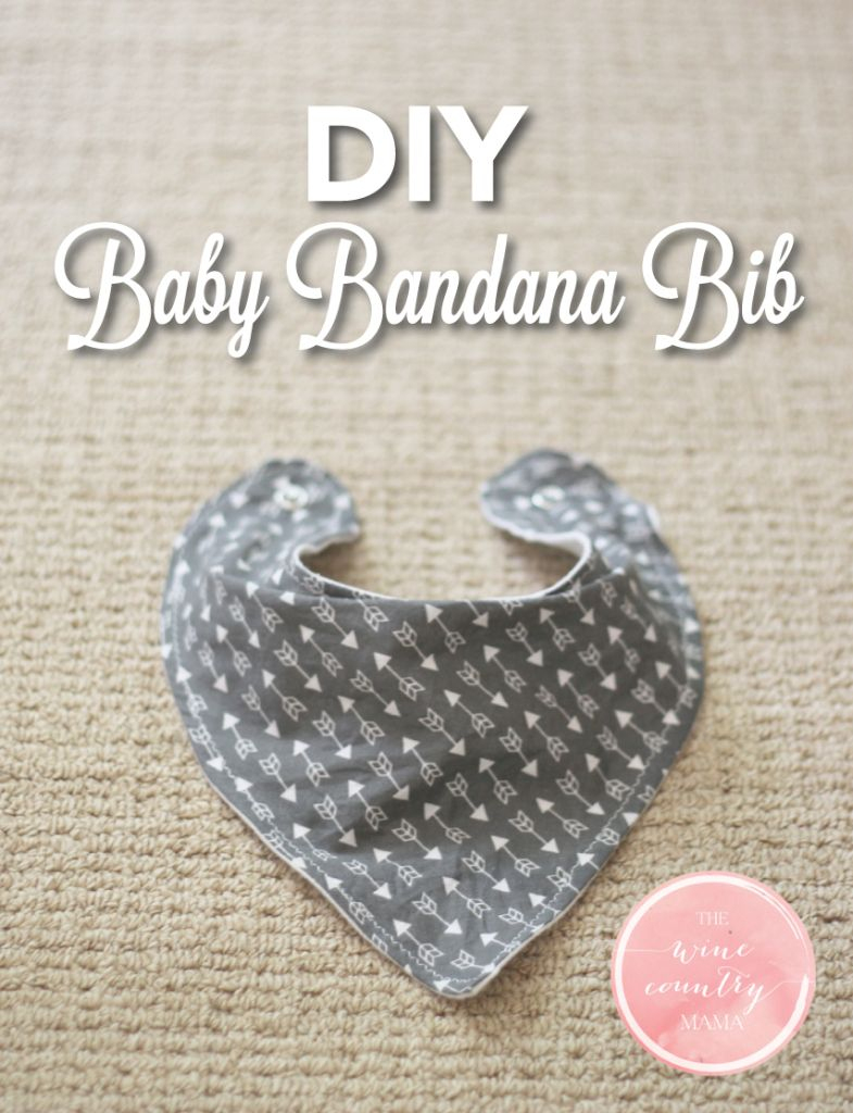 Use This Free Pattern And Step-By-Step Guide To Make An Adorable - Free Printable Baby Bandana Bib Pattern