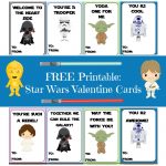 Valentine Card Round Up | Printables | Valentines, Starwars   Free Printable Lego Star Wars Valentines