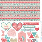 Valentine's Day Free Printable Papers | Papper Pattern | Pinterest   Free Printable Pattern Paper Sheets