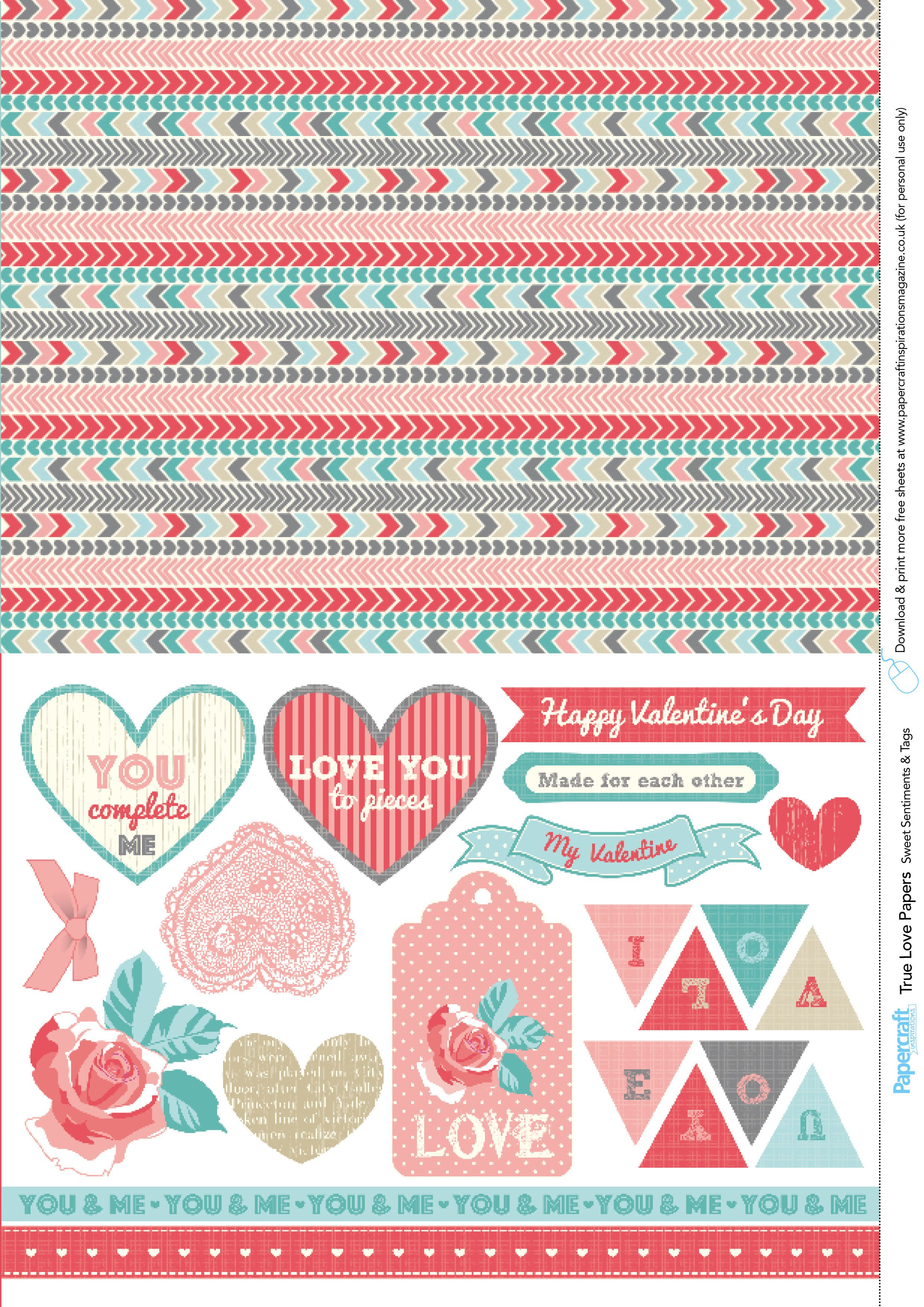 Valentine&amp;#039;s Day Free Printable Papers | Papper Pattern | Pinterest - Free Printable Pattern Paper Sheets