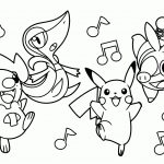 Very Funny Pokemon Anime Coloring Pages For Kids, Printable Free   Free Printable Coloring Pages Pokemon Black White