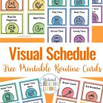 Visual Schedule   Free Printable Routine Cards   Natural Beach Living   Free Printable Daily Routine Picture Cards