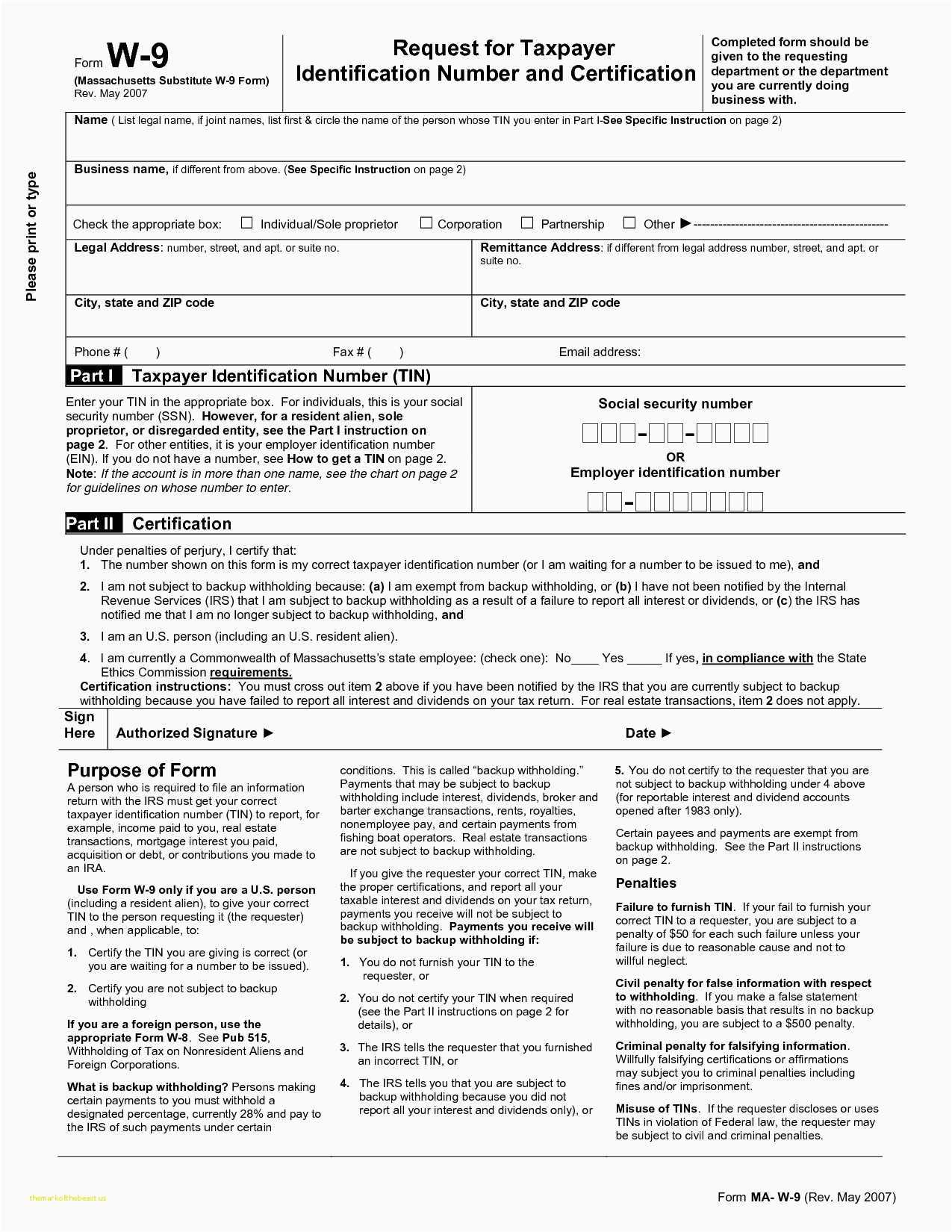 W9 Tax Form 2024 Printable Alisha Kesley