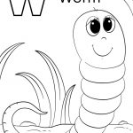 W Is For Worm | Super Coloring | Home Work | Pinterest | Worm Crafts   Free Printable Worm Worksheets