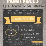 Want To Be That Instagram Mom? Try Our Printable Back To School   Free Printable Sign Templates