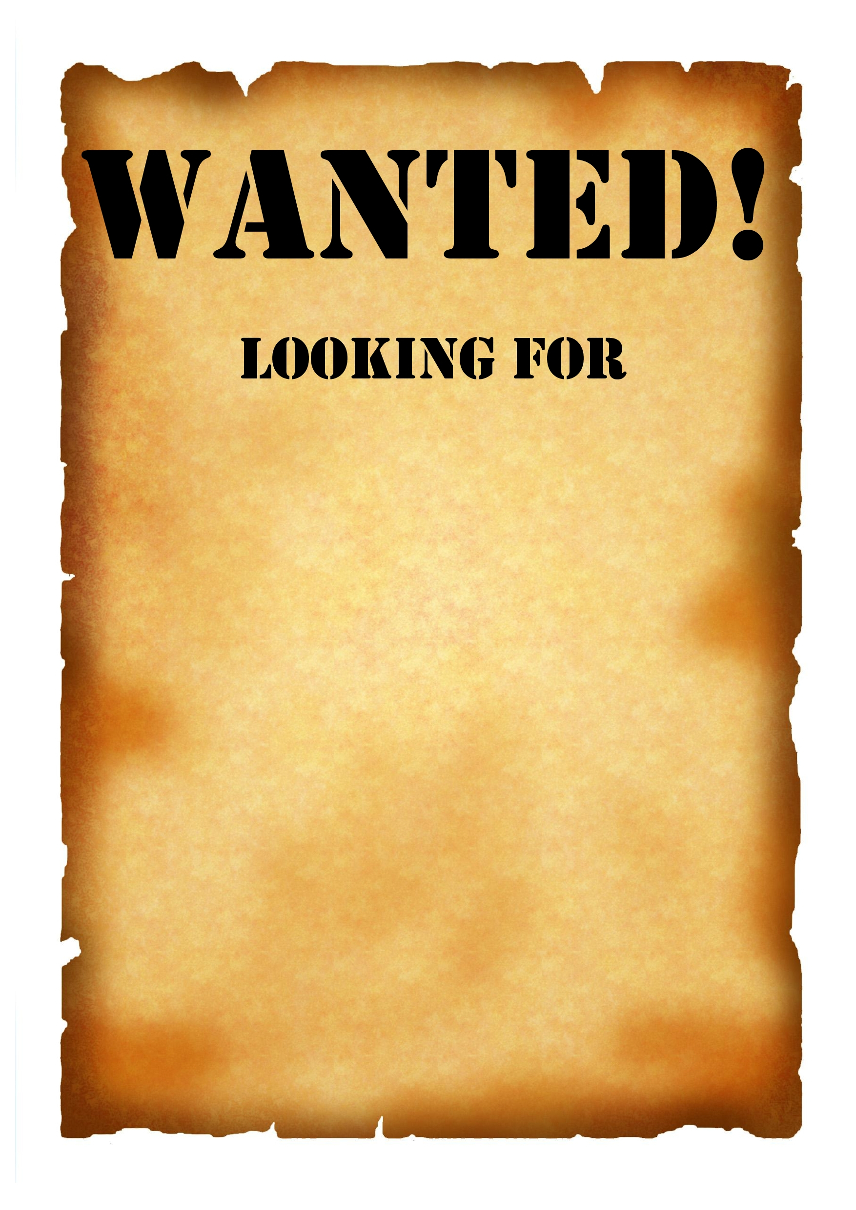 Wanted Poster Printable | Best Template &amp;amp; Design Images - Wanted Poster Printable Free