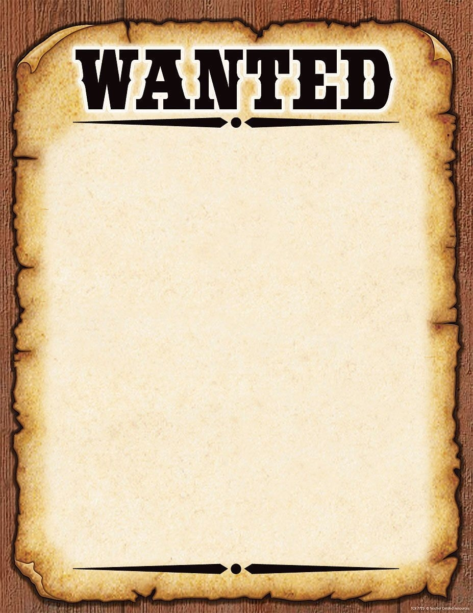 Wanted Poster Template – Google Search | Ddd2016 | Pinterest Free - Wanted Poster Printable Free