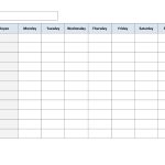 Weekly Employee Work Schedule Template. Free Blank Schedule.pdf   Free Printable Blank Weekly Schedule