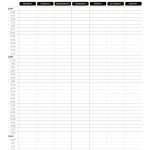 Weekly Time Tracker   Use This Free Weekly Time Tracker As A Regular   Free Printable Time Tracking Sheets
