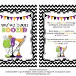 We've Been Boozed! {Free Printable} | Miscellaneous | Pinterest   You Ve Been Boozed Free Printable