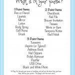 Whats In Your Purse Baby Shower Game Blueww.ohbabycakes Via   Free Printable Baby Shower Game What&#039;s In Your Purse