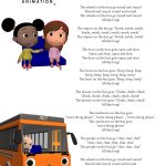 Wheels On The Bus Nursery Rhyme Lyrics Free Printable Nursery Rhyme   Free Printable Nursery Rhymes