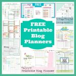 Where To Find Free Blog Planner Printables   Free Printable Blog Planner