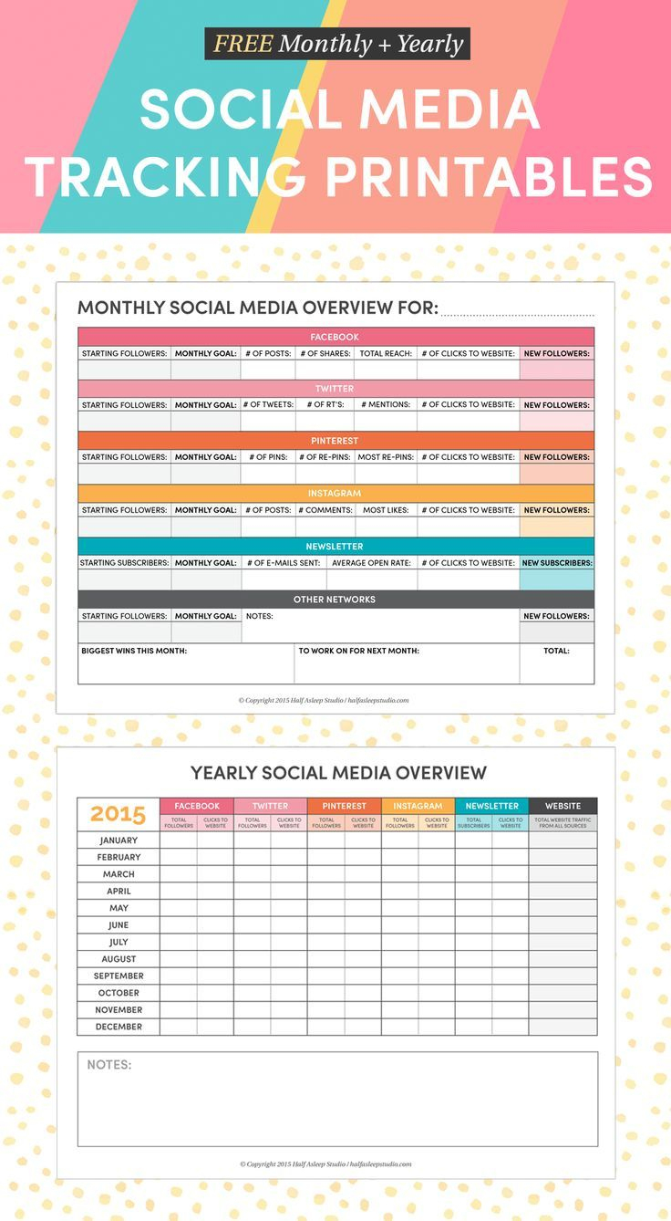Where To Find Social Media Content For Free | Social Media - Free Printable Facebook Template