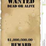 Wild West Wanted Poster Vector Stock Vector   Illustration Of Cash   Free Printable Wanted Poster Old West