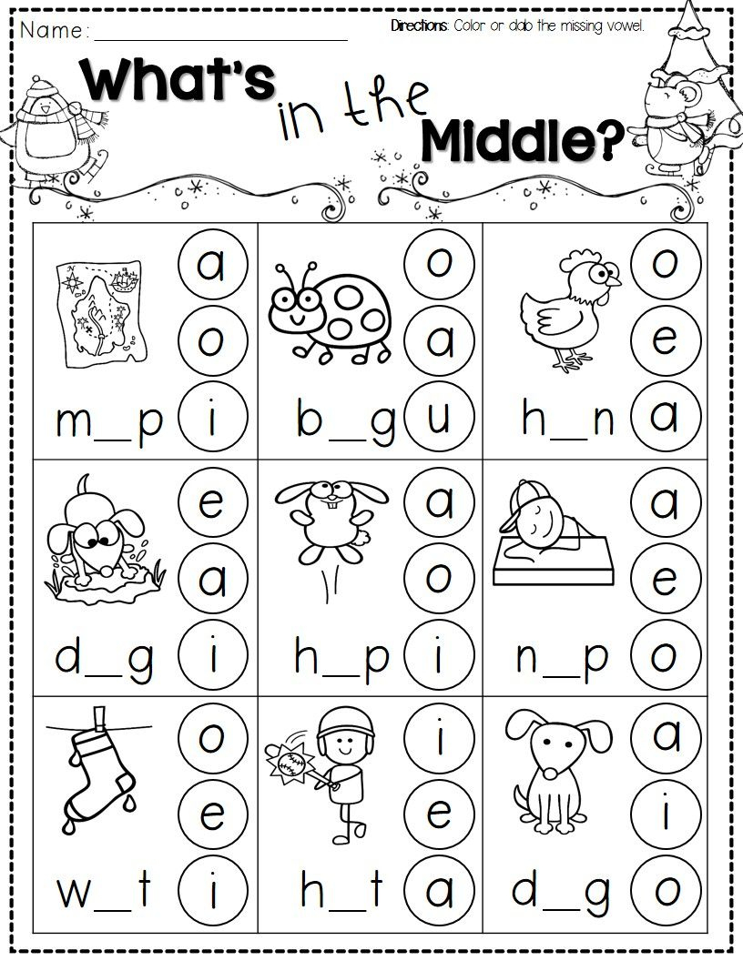 Winter Activities For Kindergarten Free | Teaching English - Free Printable Worksheets For Kids
