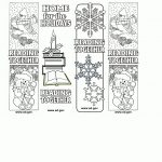 Winter Holiday Bookmarks   Familyeducation   Free Printable Christmas Bookmarks To Color