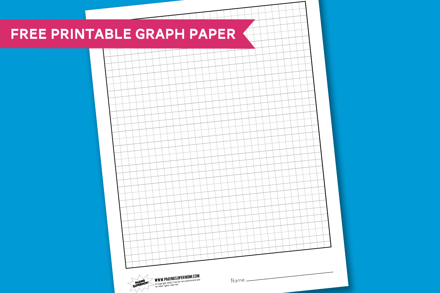 Worksheet Wednesday: Graph Paper | Glam | Pinterest | Graph Paper - Free Printable Graph Paper For Elementary Students