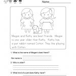 Worksheets Pages : Worksheets Pages Free Printable Reading   Free Printable Reading Activities For Kindergarten