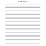 Writing Worksheets | Lined Writing Paper Worksheets   Free Printable Lined Writing Paper