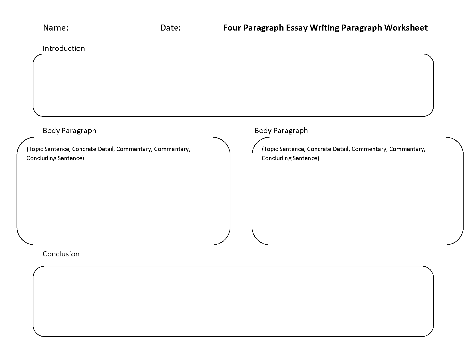 Writing Worksheets | Paragraph Writing Worksheets - 6Th Grade Writing Worksheets Printable Free