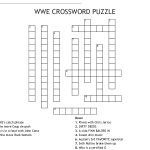 Wwe Crossword Puzzle Crossword   Wordmint   Free Printable Wwe Word Search