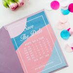 You'll Love These Modern Free Printable Save The Dates!   Bridalpulse   Free Printable Save The Date