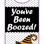 You've Been Boozed" Printables   Happiness Is Homemade   You Ve Been Boozed Free Printable