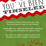 You've Been Tinseled!     You Ve Been Socked Free Printable