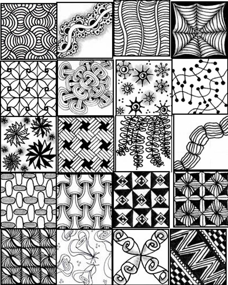 Free Zentangle Templates With Instructions